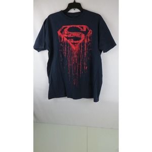 Superman Dc Comics XL Men's Relaxed Fit Short Sleeve Graphic T Shirt D/S